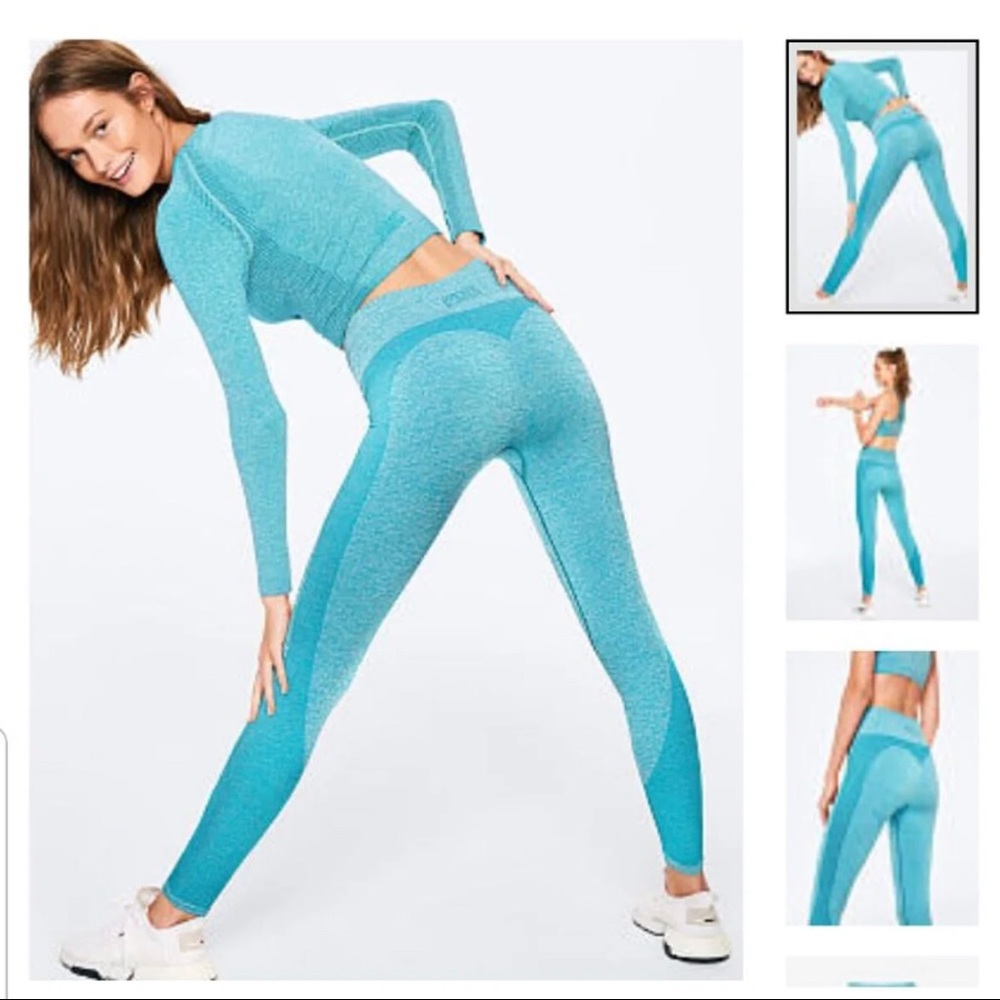 Large PINK Seamless Workout Legging